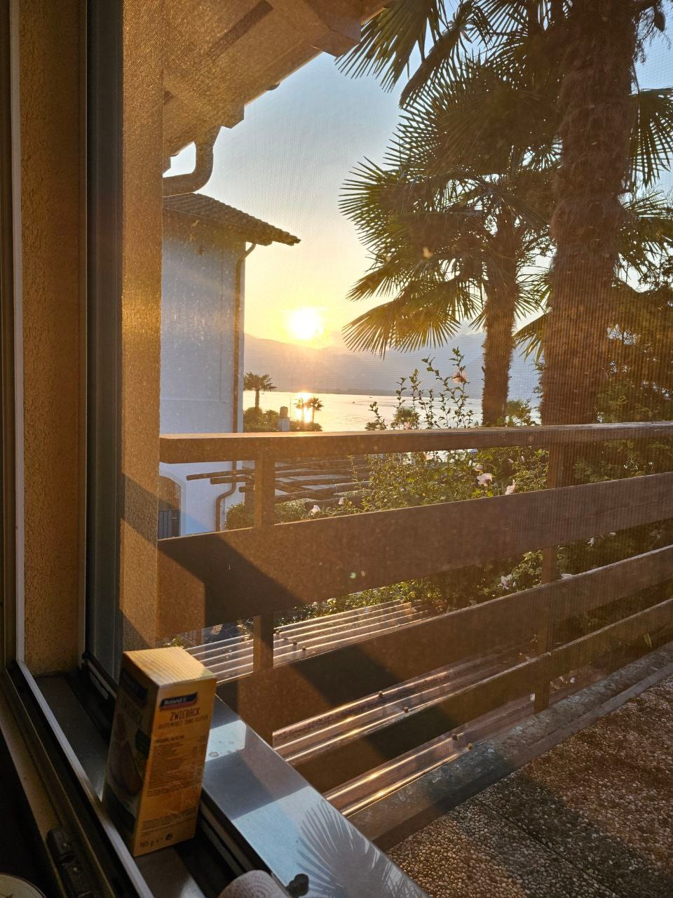 Sunset over Lago Maggiore